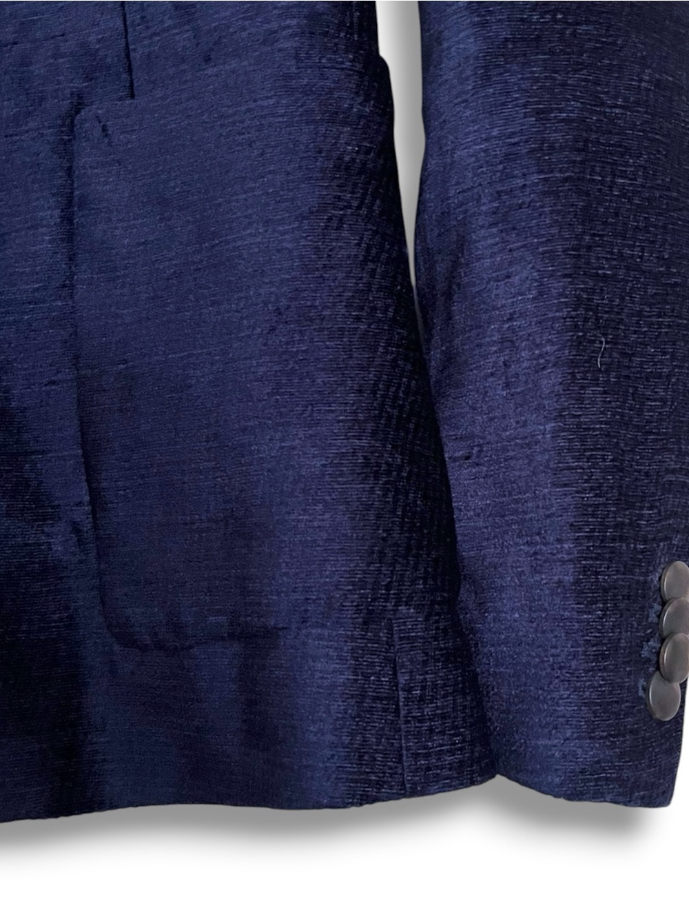 NWT 3.1 Phillip Lim Soft Textured Double Breasted Blazer Jacket Size 6 Navy - Picture 4 of 7
